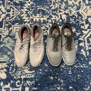 Two pairs of Men’s Nike Golf Shoes size 14